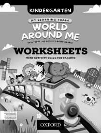 My Learning Train: World Around Me Kindergarten Worksheets Booklet