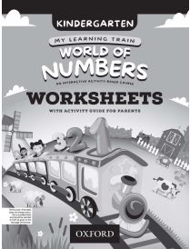 My Learning Train: World of Numbers Kindergarten Workbook