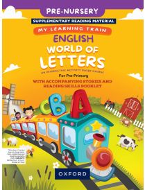 My Learning Train English: World of Letters Pre-Nursery PCTB