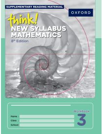 Think! New Syllabus Mathematics Workbook 3 (8th Edition)