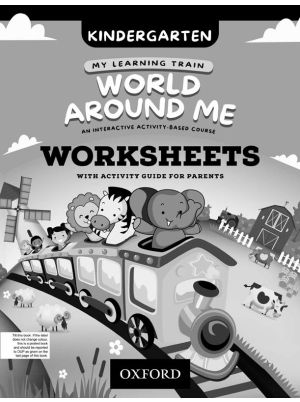 My Learning Train: World Around Me Kindergarten Worksheets Booklet