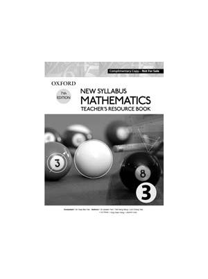 New Syllabus Mathematics Teacher's Resource Book 3