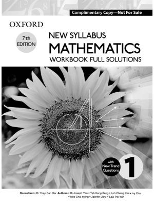 New Syllabus Mathematics Workbook Full Solutions 1