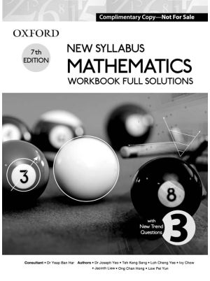 New Syllabus Mathematics Workbook Full Solutions 3