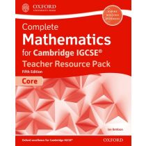 Complete Mathematics for Cambridge IGCSE® Teacher Resource Pack (Core)