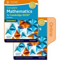 Complete Mathematics for Cambridge IGCSE® Student Book (Extended): Print & Online Student Book Pack