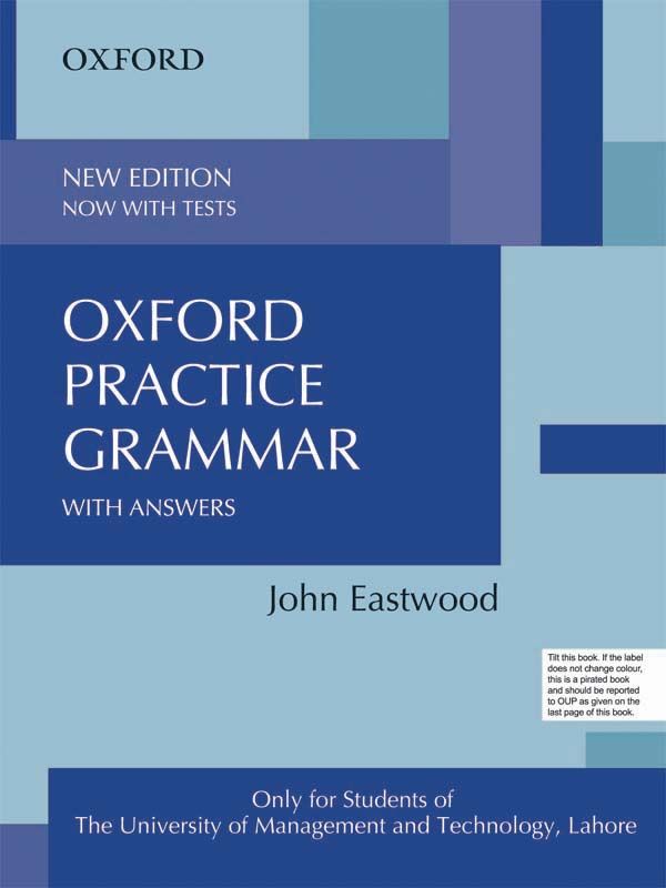 OXFORD PRACTICE GRAMMAR with answers