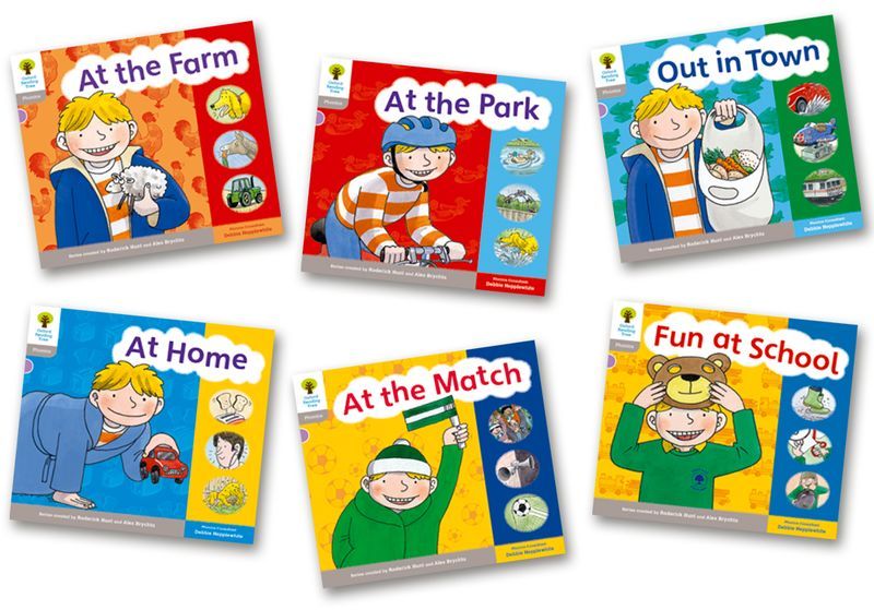Oxford Reading Tree: Level 1: Floppy's Phonics: Sounds and Letters: Pack of  6